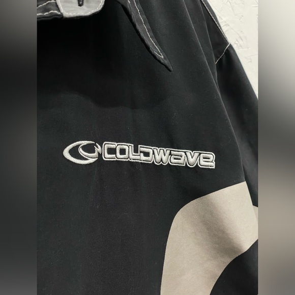 Vintage Coldwave Rave Millenium Button Down Shirt, Size L - Picture 3 of 7